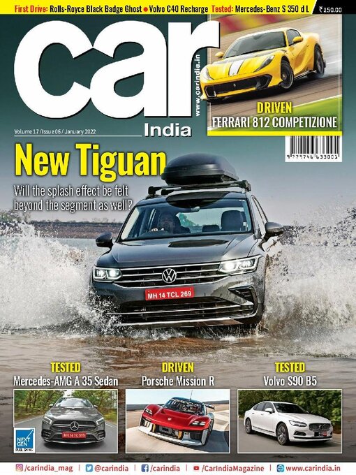 Cover image for Car India: Jan 01 2022